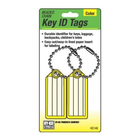 Hy-Ko Prod 2PK Key TagChain KC140